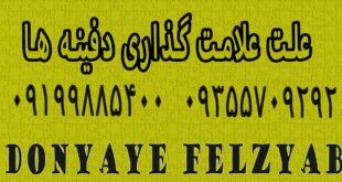 علت علامت گذاری دفینه ها