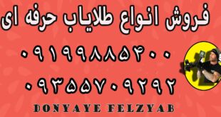 طلایاب حرفه ای و انواع آن